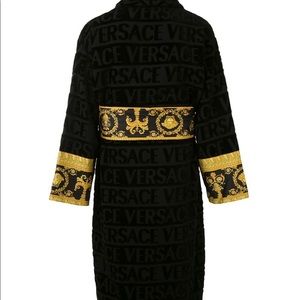 Versace robe Gold & Black Unisex